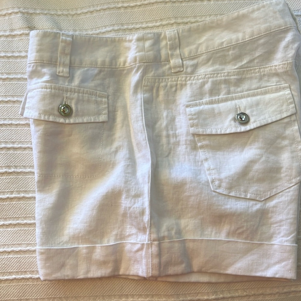 INC linen shorts